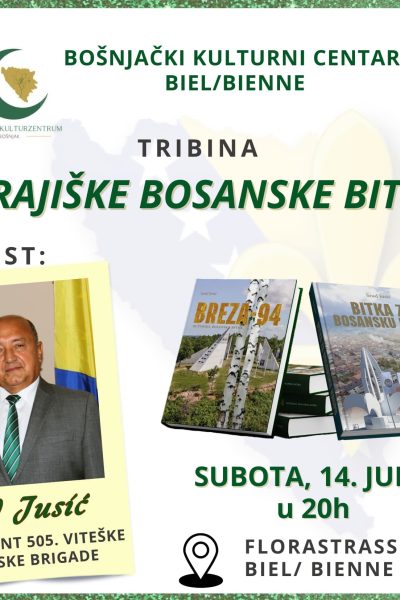 Tribina: Krajiške bosanske bitke