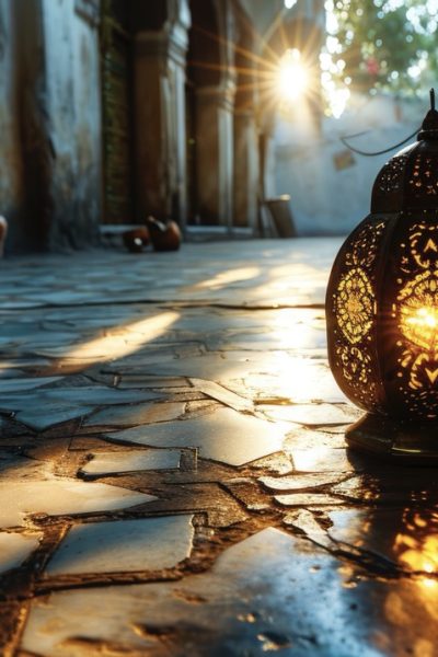 Ramadan, copy space, gradient background ,banner, sunny bright atmosphere light key photo ‚Ä¶‚Ä¶‚Ä¶‚Ä¶‚Ä¶‚Ä¶, commercial photography, hyper realistic photograph, , golden hour --chaos 10 --ar 16:9 --stylize 250 --v 6 Job ID: f283bc2c-2997-43fd-a0a2-24cec946b527